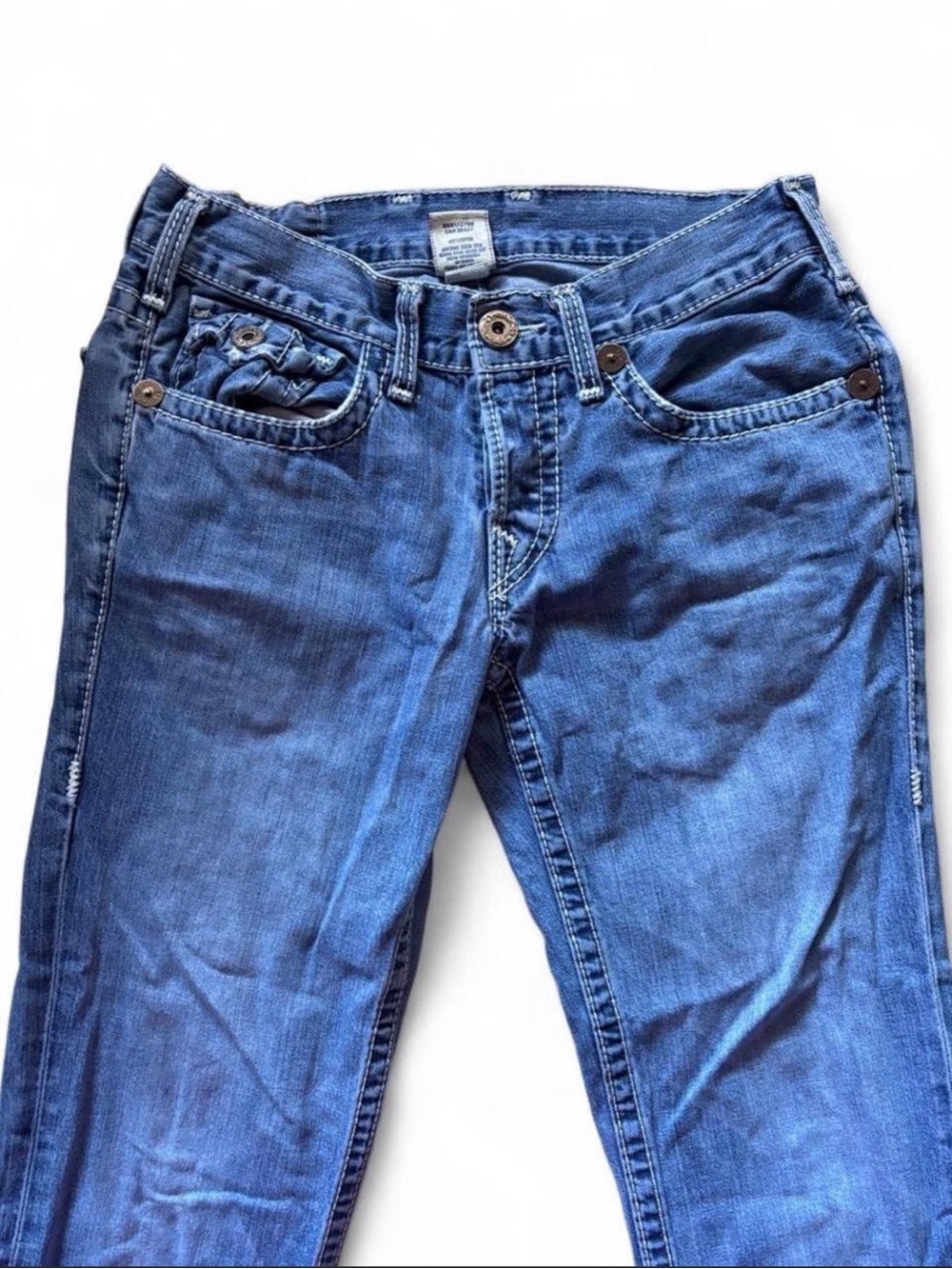 True Religion Lightwash Flare Jeans - Picture 4 of 8
